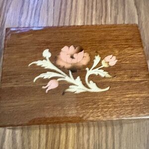 Vintage Reuge Swiss Music Box Lara’s Theme Doctor Zhivago Wood Inlay